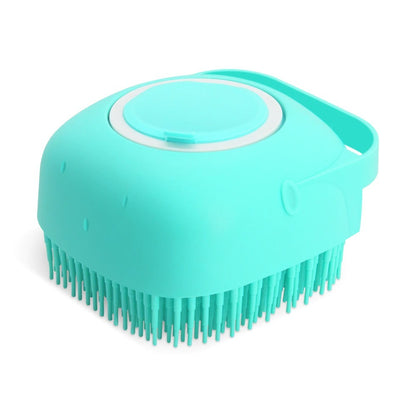 Pet Shampoo Massager Brush for Grooming & Bathing Cats and Dogs