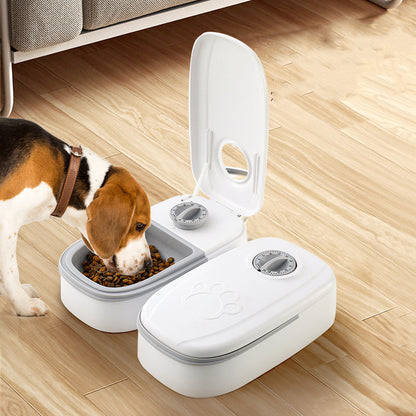 Smart Automatic Pet Feeder with Timer & Steel Bowl for Cats & Dogs